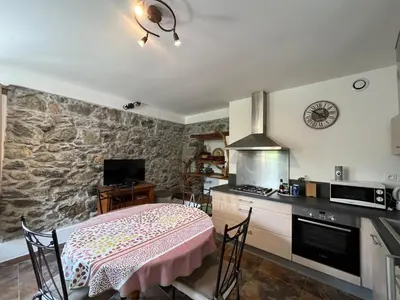 Cuisine ou kitchenette dans l'établissement A CASA CANTUNNIERA