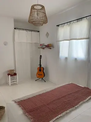 Un ou plusieurs lits dans un hébergement de l'établissement Villa de standing, piscine chauffée,Balagne, Pietralba