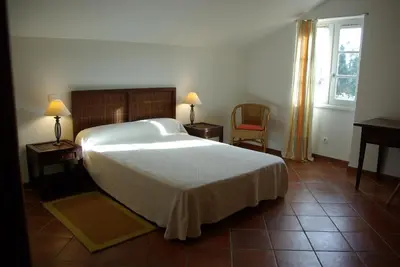 Un ou plusieurs lits dans un hébergement de l'établissement Domaine de Valle