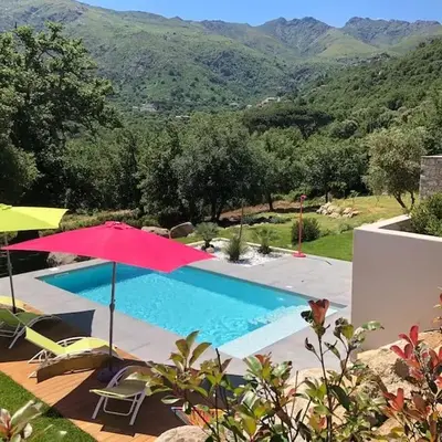 Villa Récente avec Piscine proche L'ILE ROUSSE