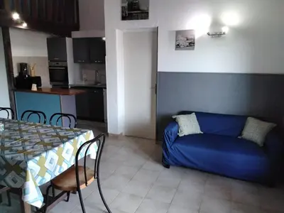 Cuisine ou kitchenette dans l'établissement Strada di a cuma