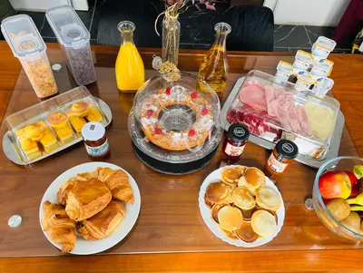 Nourriture dans le B&B/chambre d'hôtes ou à proximité