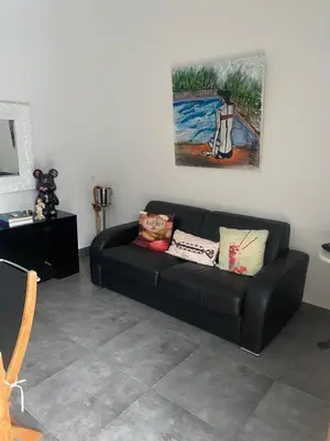 Coin salon dans l'établissement CHAMBRES D'HOTES CENTRE CORSE