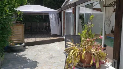 Jardin de l'établissement Casa Di Vadella