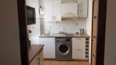 Cuisine ou kitchenette dans l'établissement Bella vista