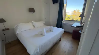 Un ou plusieurs lits dans un hébergement de l'établissement Hôtel Posta Vecchia