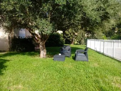 Jardin de l'établissement Domaine Les 4 Vents