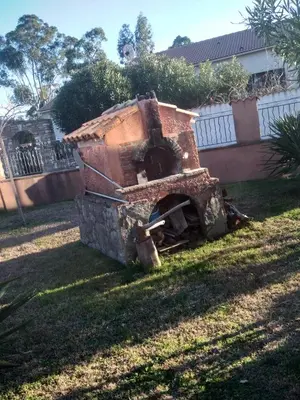 Jardin de l'établissement Un Nid Douillet en bord de plage !!