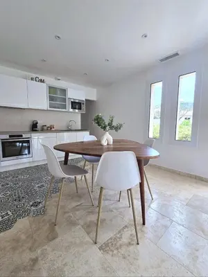 Cuisine ou kitchenette dans l'établissement Domaine U Filanciu - Centru di Corsica