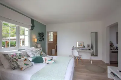 Cuisine ou kitchenette dans l'établissement Villa La Doughe