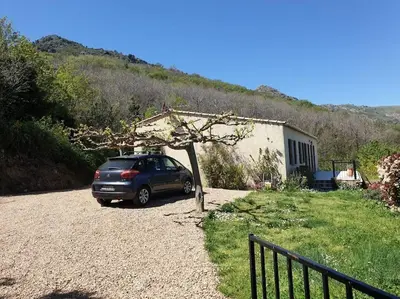 Paysage naturel près de la maison de vacances