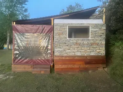 Bâtiment de le camping