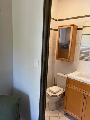 Salle de bains dans l'établissement Appartements St. Pancrace