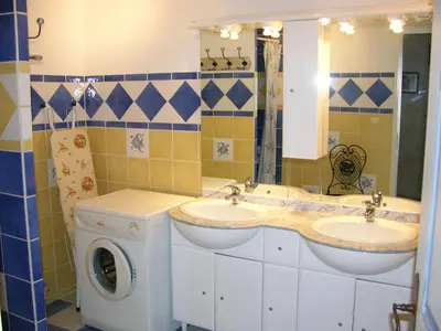 Salle de bains dans l'établissement Maison Le Rêve