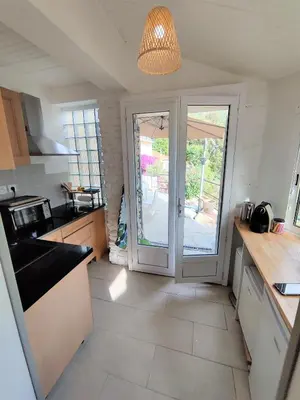 Cuisine ou kitchenette dans l'établissement La Vallicella