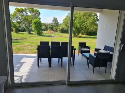 Jardin de l'établissement Location 