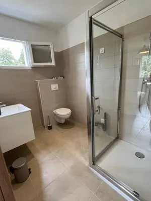 Salle de bains dans l'établissement Appartement Soveria