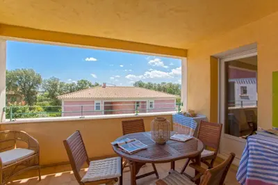 Balcon ou terrasse dans l'établissement Casa Chjara Maria