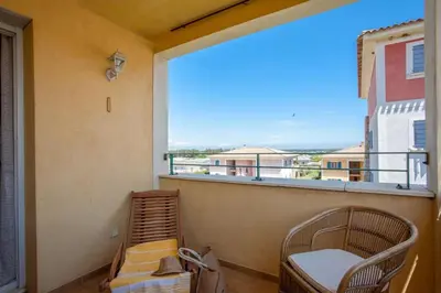 Balcon ou terrasse dans l'établissement Casa Chjara Maria