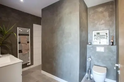 Salle de bains dans l'établissement Casa Dolce Vita