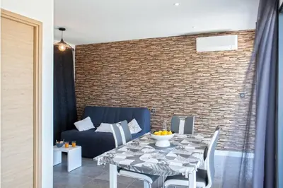 Coin salon dans l'établissement Casa Dolce Vita