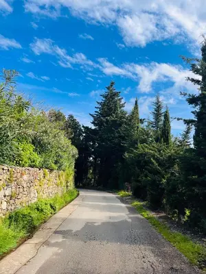 Paysage naturel près de la maison de vacances