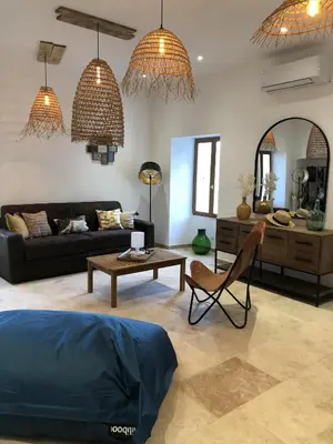 Coin salon dans l'établissement 1722 Cosy Home Corbara
