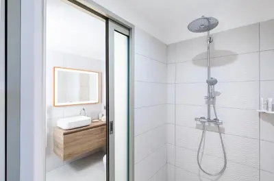 Salle de bains dans l'établissement RESIDENCE SANTA MARIA