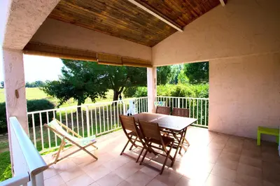 Balcon ou terrasse dans l'établissement Campo Vecchio Kamerops et piscine