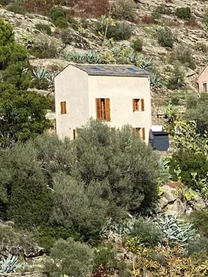 Paysage naturel près de la maison de vacances