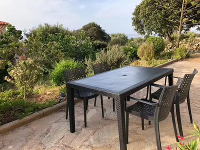 Jardin de l'établissement Appartement rez de villa