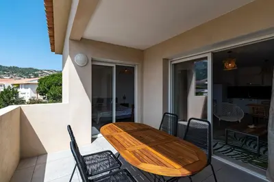 Balcon ou terrasse dans l'établissement Pietra