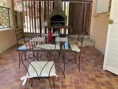 Terrasse ou espace extérieur de l'établissement MINI VILLA BORD DE MER