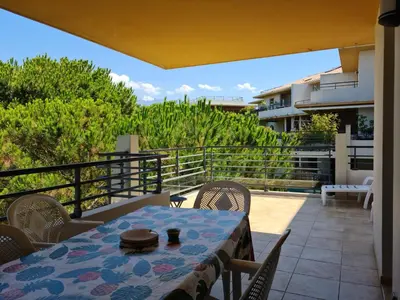 Balcon ou terrasse dans l'établissement Maria stella