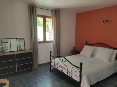 Un ou plusieurs lits dans un hébergement de l'établissement Les bergeries de Montestremo