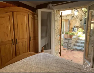 Un ou plusieurs lits dans un hébergement de l'établissement Maisonnette