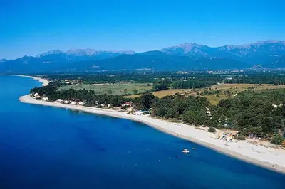 Paysage naturel près de la maison de vacances