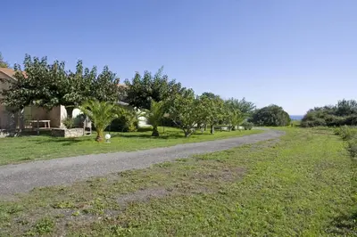 Jardin de l'établissement Residence Scopa Marina