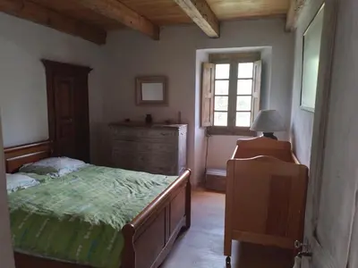 Un ou plusieurs lits dans un hébergement de l'établissement Maison de caractère au coeur de la corse rurale