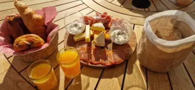 Nourriture dans l'appartement ou à proximité