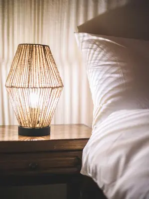 Un ou plusieurs lits dans un hébergement de l'établissement Eco lodge Carbonaccio