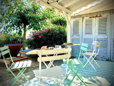 Jardin de l'établissement La Casetta Prunete