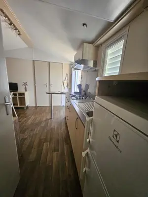 Cuisine ou kitchenette dans l'établissement Piana