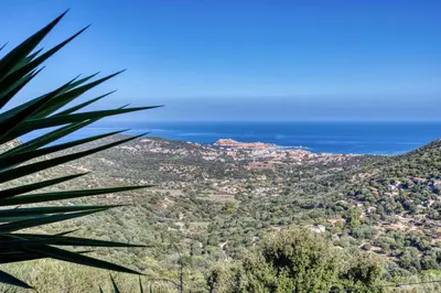 Paysage naturel près de la maison de vacances