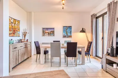Cuisine ou kitchenette dans l'établissement San Bernardino