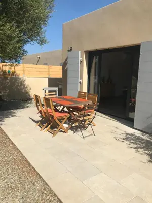 Plan de l'établissement Villa Agliastru à 900m de la plage de Lozari