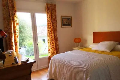 Un ou plusieurs lits dans un hébergement de l'établissement Villa Roccu