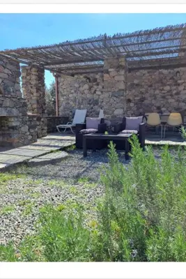 Plan de l'établissement Maison en pierre corse avec vue entre mer et montagne