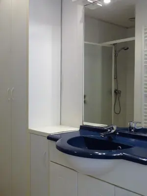 Salle de bains dans l'établissement Sant Ambroggio