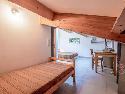 Cuisine ou kitchenette dans l'établissement Apartment Résidence les 3C by Interhome